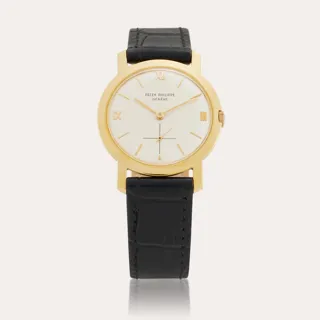 Patek Philippe Calatrava 2506/1 31mm 18k yellow gold Silver