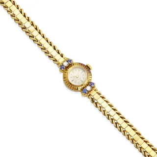 Ebel 18k yellow gold Silver