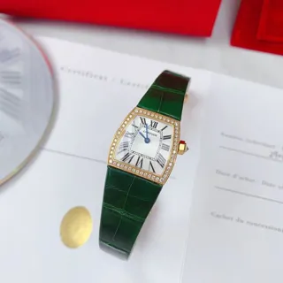 Cartier La Dona de Cartier WE600451 26mm Yellow gold Silver