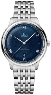 Omega De Ville 434.10.40.20.03.001 Stainless steel Blue