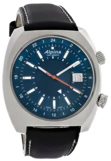 Alpina Startimer Pilot Automatic AL-555N4H6 42mm Stainless steel Blue