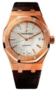 Audemars Piguet Royal Oak 15450OR.OO.D088CR.01 Rose gold Silver