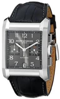 Baume & Mercier Hampton MOA10030 48.5mm Stainless steel Black