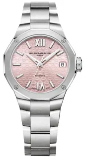 Baume & Mercier Riviera M0A10675 33mm Stainless steel Pink