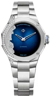 Baume & Mercier Riviera M0A10677 33mm Stainless steel Blue