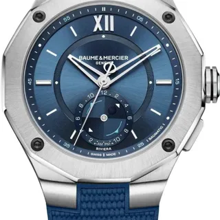 Baume & Mercier Riviera M0A10761 43mm Stainless steel Blue