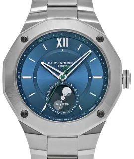 Baume & Mercier Riviera MOA10682 43mm Stainless steel Blue