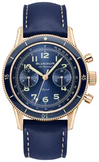 Blancpain Air Command AC02 36B40 63B Red gold Blue