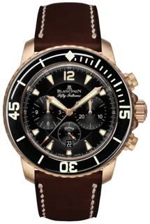 Blancpain Fifty Fathoms 5085FA-3630-63B Red gold Black