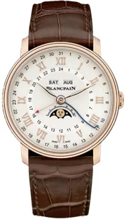 Blancpain Villeret 6676-3642-55B Rose gold White