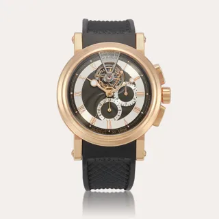 Breguet Marine 5837 18k rose gold Silver and Gray