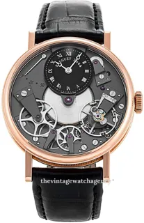 Breguet Tradition 7027br/g9/9v6 Rose gold Black