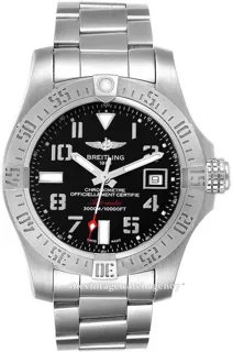 Breitling Avenger A17331101B2A1 Stainless steel Black