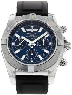 Breitling Chronomat AB0110 Stainless steel Blue