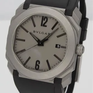 Bulgari Octo 102858 BGO41C14TVD 41mm Titanium Gray