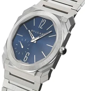 Bulgari Octo 103431 40mm Stainless steel Blue