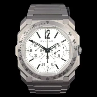 Bulgari Octo 103506 42mm Titanium White