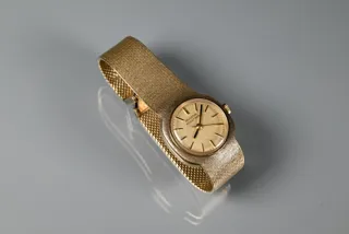 Bulova 9ct Gold Champagne