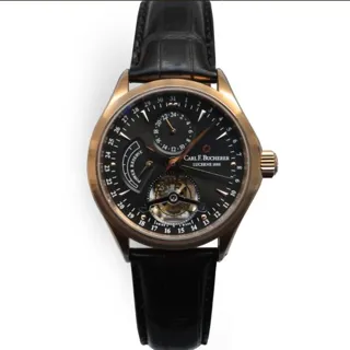 Carl F. Bucherer Manero 00.10918.03.33.01 42mm Rose gold Black