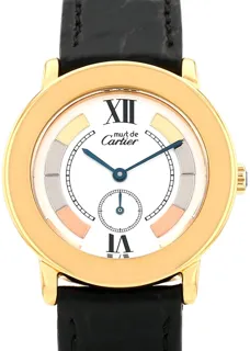 Cartier Must II (wtc) 1810 1 Vermeil White