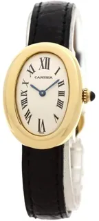 Cartier Baignoire W1506056 22.5mm Yellow gold Silver