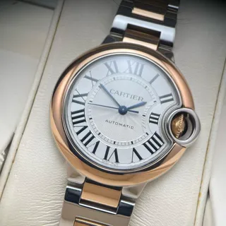 Cartier Ballon Bleu 33mm W2BB0023 33mm Stainless steel