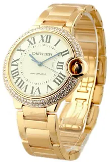 Cartier Ballon Bleu 36mm WE9005Z3 Rose gold Silver