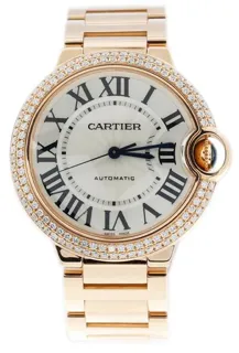 Cartier Ballon Bleu de Cartier WJBB0064 Rose gold Silver