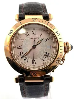 Cartier Pasha 1027 Yellow gold Champagne