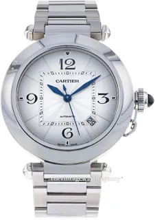 Cartier Pasha WSPA0009 41mm Stainless steel Silver