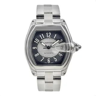 Cartier Roadster 2510 37mm Stainless steel Gray