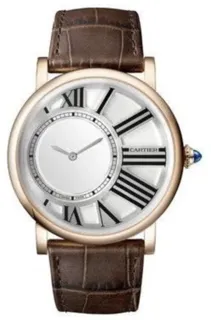 Cartier Rotonde W1556223 Rose gold White