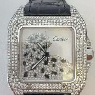 Cartier Santos de Cartier W20073X8 38mm Stainless steel Silver