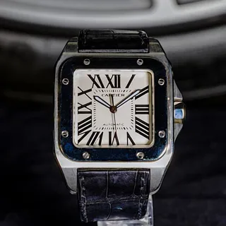 Cartier Santos de Cartier W20073X8 38mm Stainless steel Silver