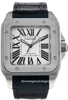 Cartier Santos de Cartier W20073X8 41.5mm Stainless steel Silver