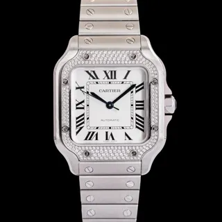 Cartier Santos de Cartier W4SA0005 35mm Stainless steel Silver