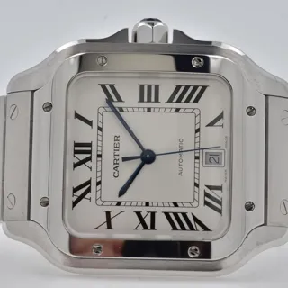 Cartier Santos de Cartier WSSA0009 40mm Stainless steel Silver