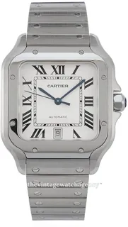 Cartier Santos de Cartier WSSA0009 40mm Stainless steel Silver