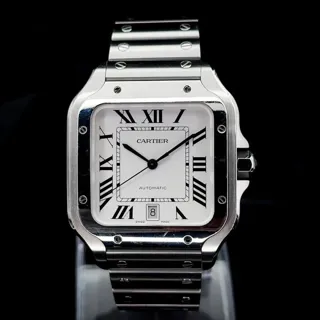 Cartier Santos de Cartier WSSA0018 40mm Stainless steel Silver