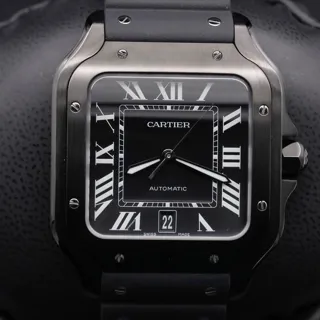 Cartier Santos de Cartier WSSA0039 40mm Stainless steel Black