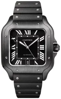 Cartier Santos de Cartier WSSA0039 40mm Stainless steel Black