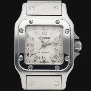 Cartier Santos Galbée 2423 24mm Stainless steel Silver