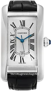 Cartier Tank Américaine W2603656 White gold Silver