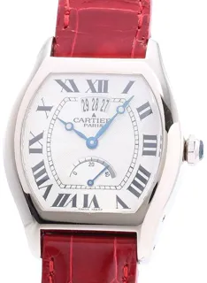 Cartier Tortue W1542751 White gold Silver