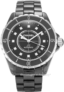 Chanel J12 H1626 38mm Ceramic Black