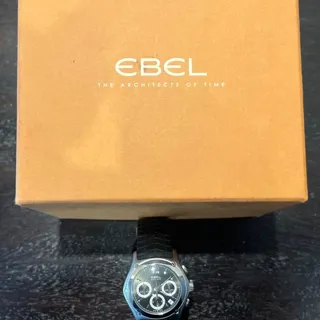 Ebel Classic E9126F41 40mm Stainless steel Black