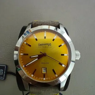 Eberhard & Co. Aiglon 41030.SE CP 41mm Stainless steel Golden and Yellow