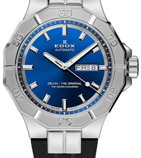 Edox 88008-3CA-BUIN 43mm Stainless steel Blue