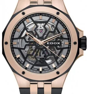 Edox 85303-357RN-NRN 43mm Stainless steel Silver