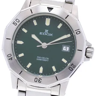 Edox 70071 39mm Stainless steel Green